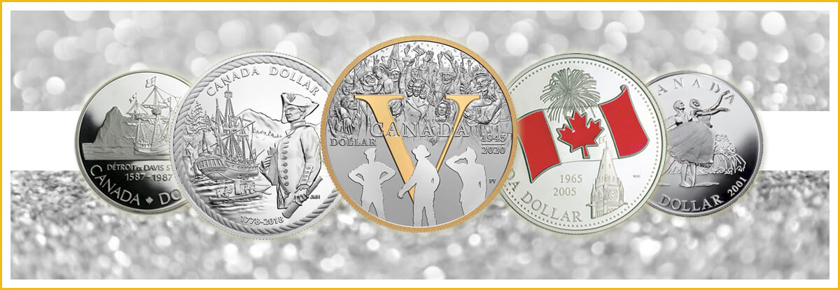Canada Proof Silver Dollars 1971 – 2019